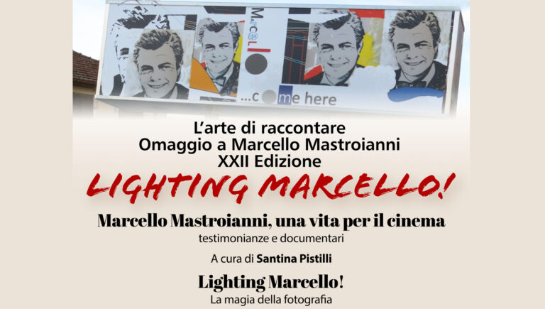 Fontana Liri – Domani l’evento “L’arte di raccontare – Omaggio a Marcello Mastroianni”