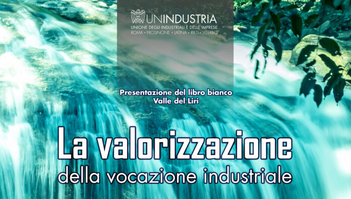 Valle del Liri, Unindustria presenta il libro bianco - SITO