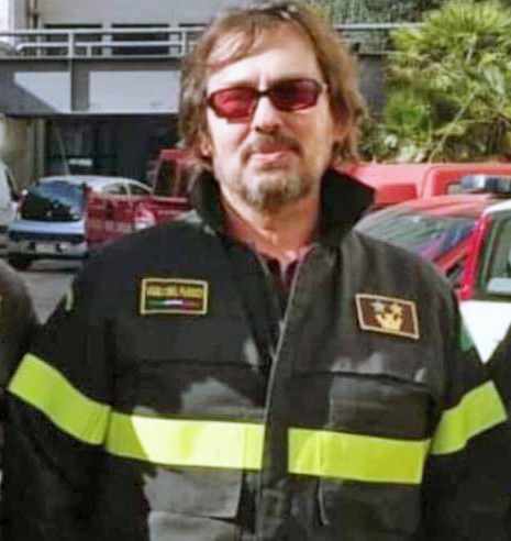 michele pullo ripi vigile del fuoco roma