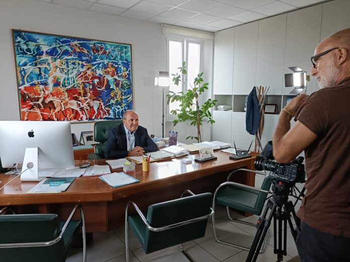 Viagio nel gusto backstage Francesco De Angelis