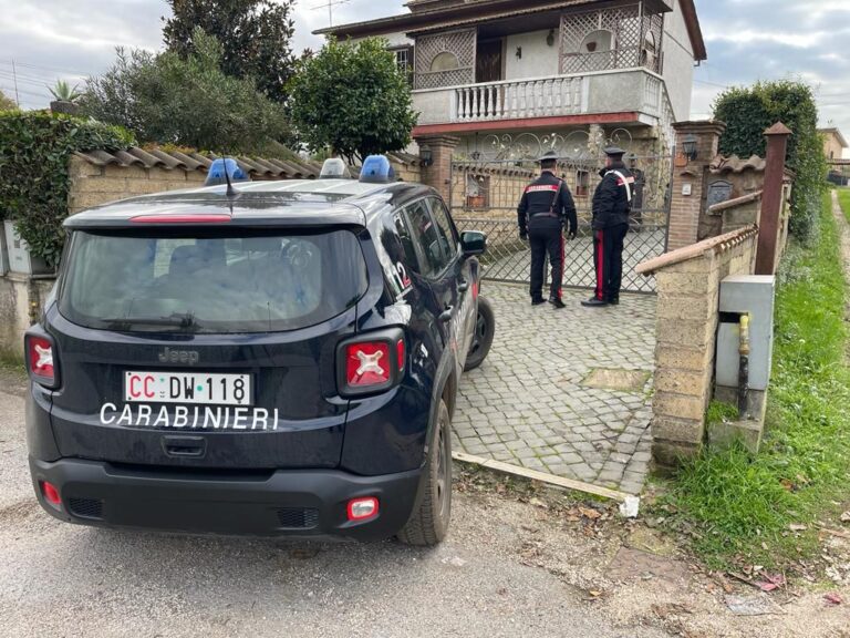 Valmontone, marito violento in manette. La moglie lo ha denunciato dopo anni di ingiurie e scontri fisici