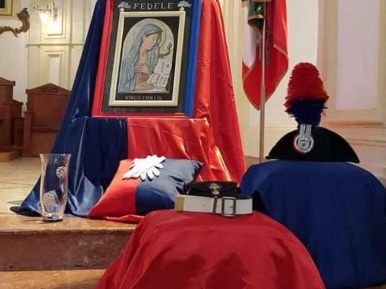 Frosinone – Santa Messa in onore della Celeste Patrona dell’Arma “Maria Virgo Fidelis”