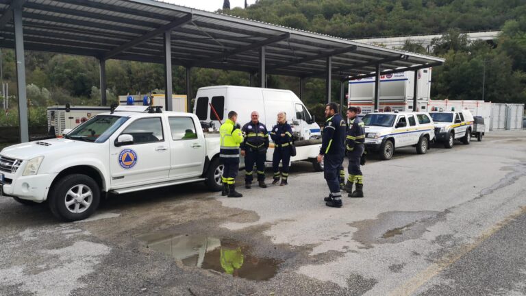 Alluvione Toscana: protezione civile del Lazio in campo con uomini e mezzi