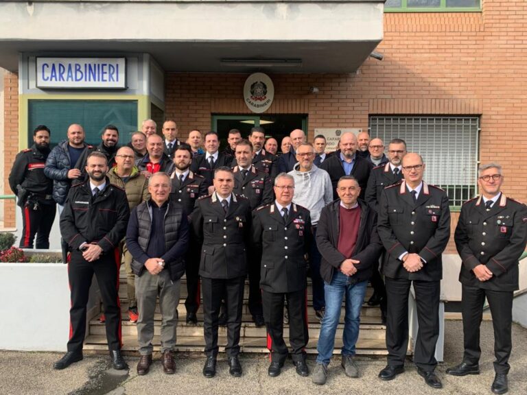 Alatri – Il Brigadiere Pierluigi Bondatti va in pensione