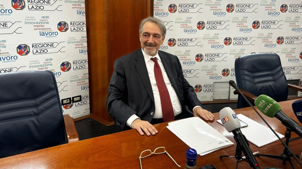 francesco rocca governatore regione lazio