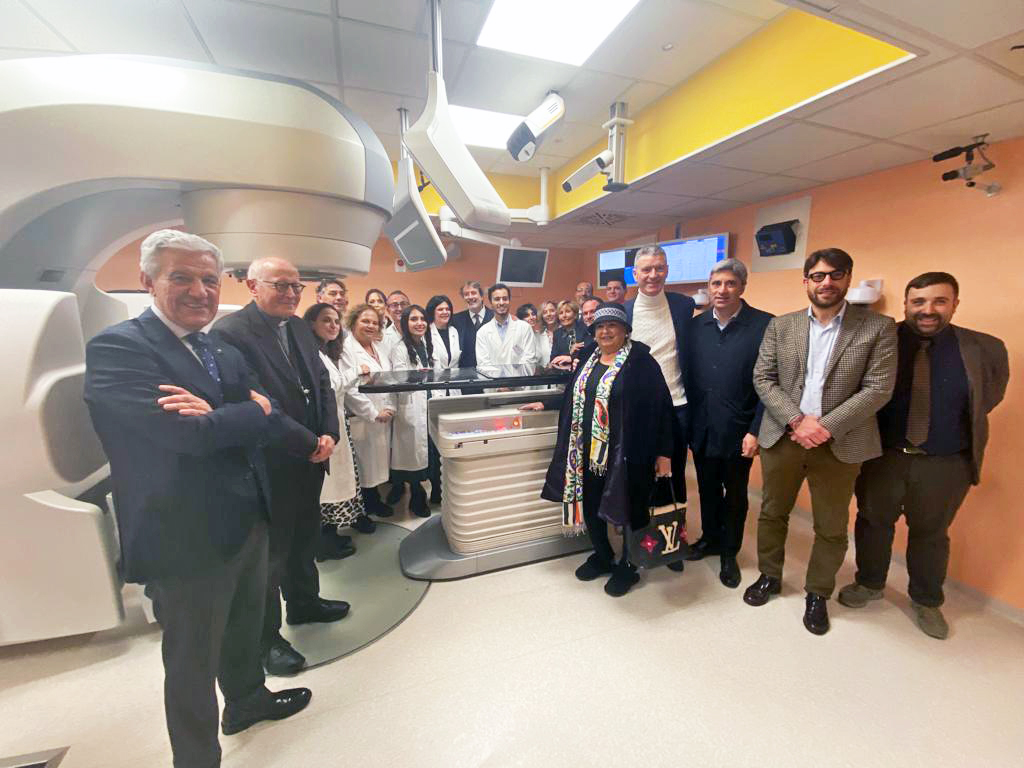inaugurazione nuovo reparto radioterapia oncologica ini città bianca veroli