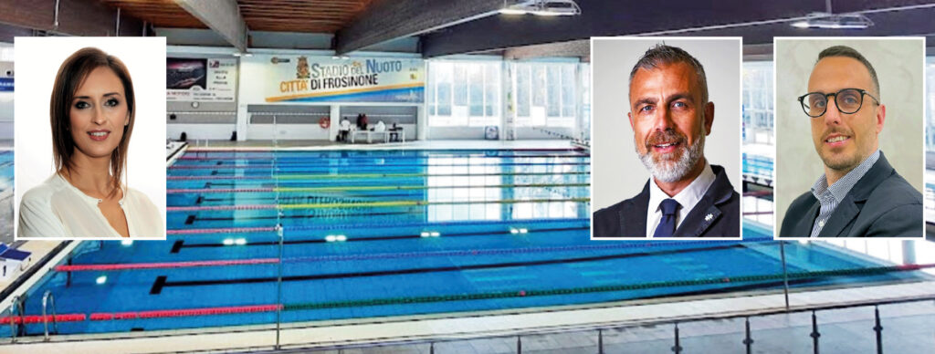 stadio del nuoto frosinone elena palazzo daniele maura francesco pallone