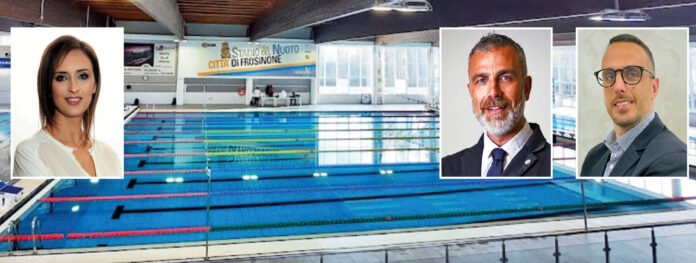stadio-del-nuoto-frosinone-elena-palazzo-daniele-maura-francesco-pallone stadio del nuoto frosinone elena palazzo daniele maura francesco pallone