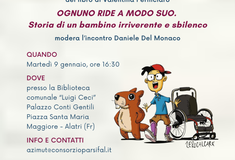 Alatri – Presentazione del libro “Ognuno ride a modo suo”