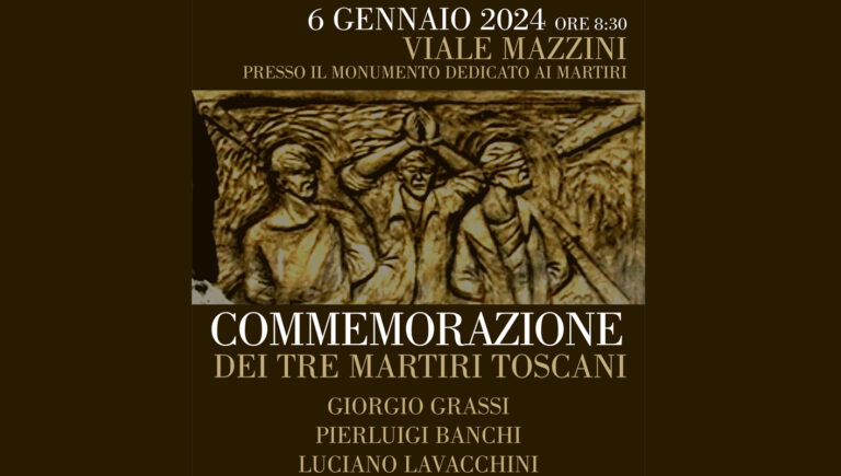 Frosinone: il capoluogo ricorda i tre martiri toscani