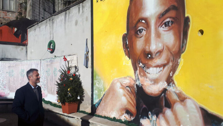 Paliano – Per Willy, al via il restauro del murale di Largo Aldo Moro