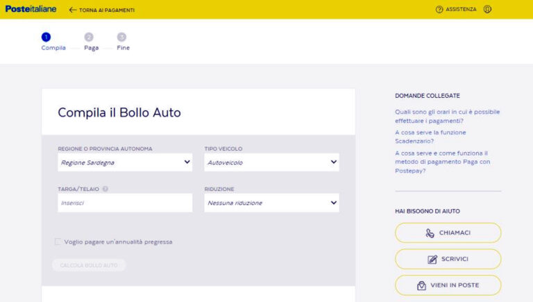 Poste Italiane: in provincia di Frosinone, il pagamento del bollo auto è facile e veloce grazie ai servizi digitali