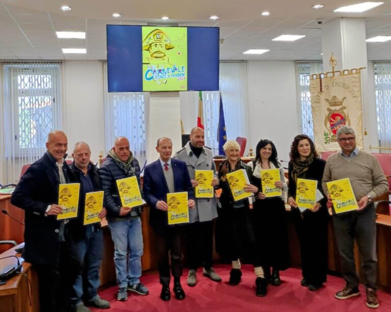 Frosinone, presentato il Carnevale storico 2024: 10 giorni di festa fra tradizioni, cultura e identità comunitaria