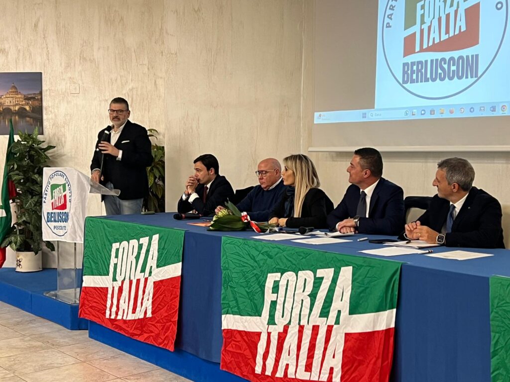 congresso forza italia 2024 rossella chiusaroli gianluca quadrini samuel battaglini