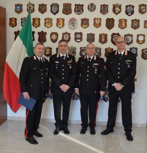 Il Brigadiere Capo “Qualifica speciale” Bernando Sanfilippo va in pensione