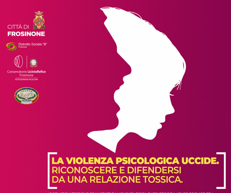 Frosinone, “La violenza psicologica uccide”: sabato convegno. Presente anche la criminologa Roberta Bruzzone