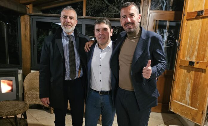 Daniele Maura, Mario Borza e Massimo Ruspandini