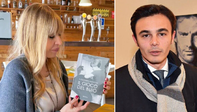 alessandra mussolini samuel battaglini libro pofi