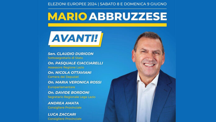 Mario Abbruzzese, elezioni europee 2024 - SITO