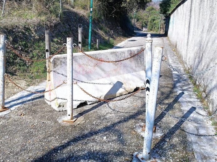 Isola Liri, l'accesso al parco fluviale