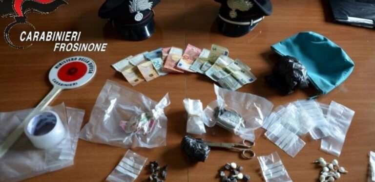 Alatri – Trovato in giro in possesso di droga: 34enne ai domiciliari