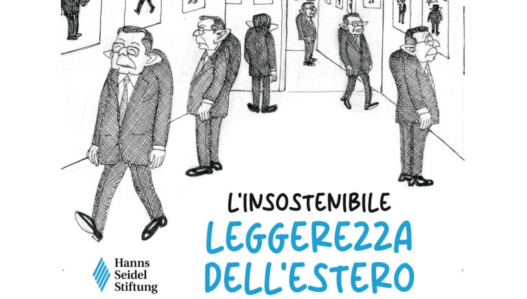 Frosinone, “L’insostenibile leggerezza dell’estero”: in mostra le vignette dell’Archivio Giulio Andreotti