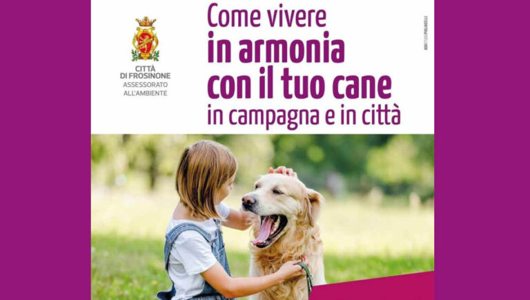 Frosinone, “Come vivere in armonia con il tuo cane” al Parco Matusa