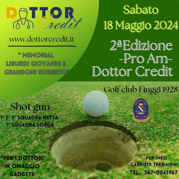 Al campo di Fiuggi tornano i golfisti per le sette Proam