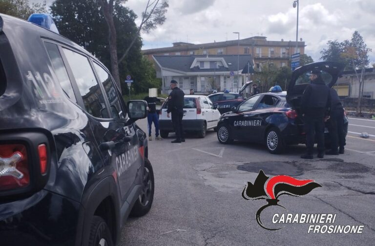 Frosinone, due persone arrestate per evasione