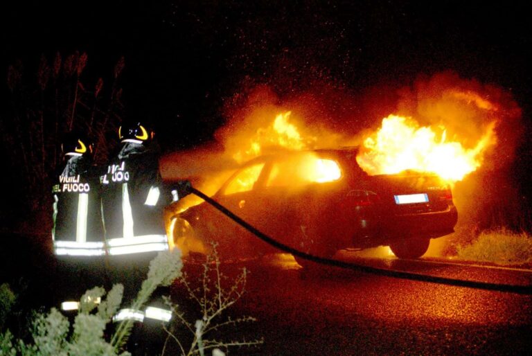 Film thriller nella notte: banda spietata ripulisce una nota azienda, poi incendia auto e semina chiodi per fuggire. Caccia serrata ai banditi