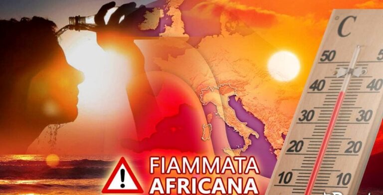 Meteo, “fiammata africana” in arrivo: picchi di caldo da far paura. E nel Capoluogo si “bollirà”. Ma nel week end…