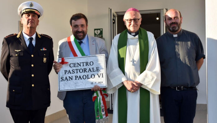 Fumone, taglio del nastro al Centro pastorale San Paolo VI - SITO