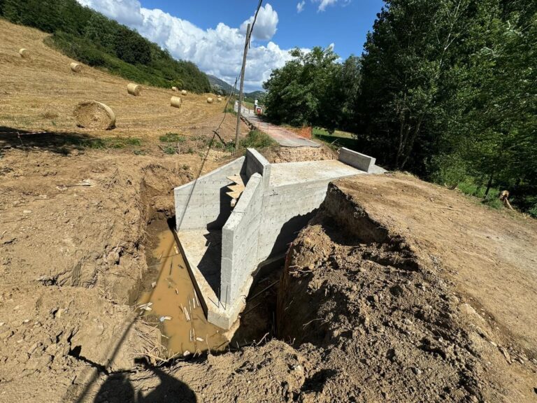 Anagni – Proseguono i lavori per la messa in sicurezza del ponte sulla SP 164