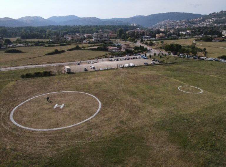 Fiuggi, aperta l’elisuperfice: ora si punta ad una struttura “h24” anche per incentivare i voli turistici