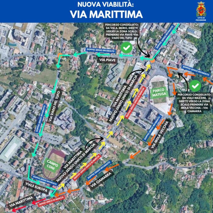 nuova viabilità via marittima