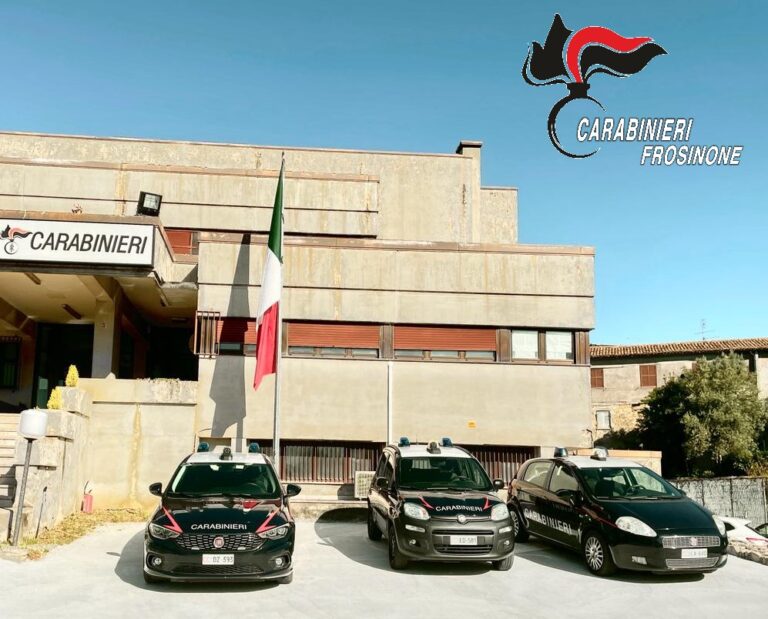 Ceccano, spaccio di droga: elude più volte gli obblighi degli arresti domiciliari e finisce in carcere