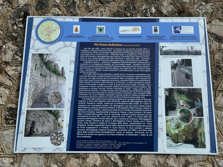 Frosinone, Mastrangeli: “Decoro priorità dell’amministrazione. Con ‘Dai muri alle mura’ valorizzazione della memoria collettiva
