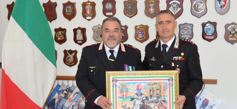 Alatri – Il Brigadiere Fabrizio Diamanti va in pensione