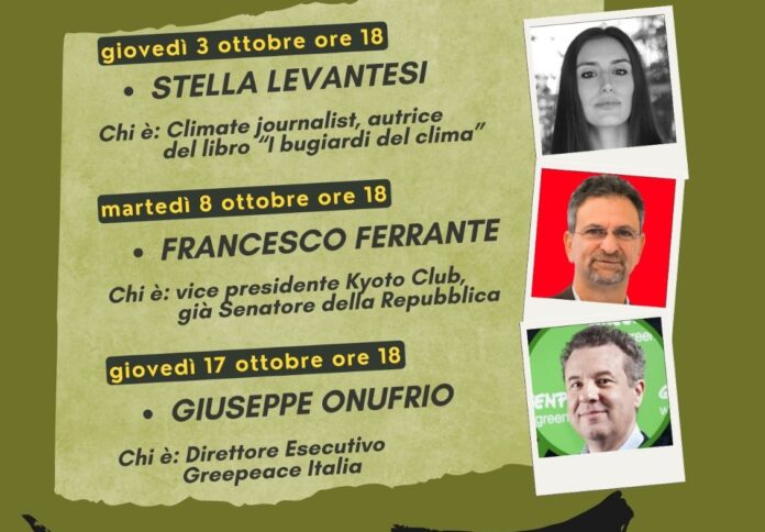Locandina Dialoghi clima con patrocinio