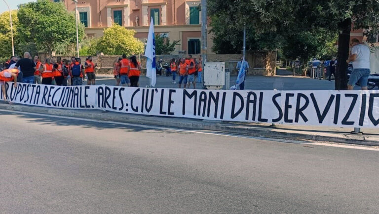 Sanità Lazio, UGL: “Noi l’unica bandiera al fianco degli operatori del 118 privato. Avranno spazio nel processo di internalizzazione”