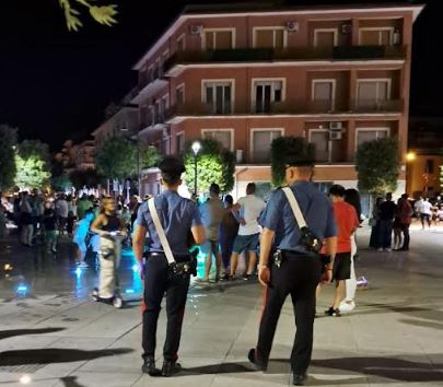 Cassino, “malamovida” nel mirino dei carabinieri: week end di controlli