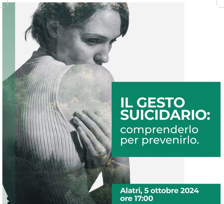 Alatri – Suicidi, “Comprendere il gesto per prevenirlo”: tavola rotonda per fronteggiare l’emergenza, specie fra i giovani