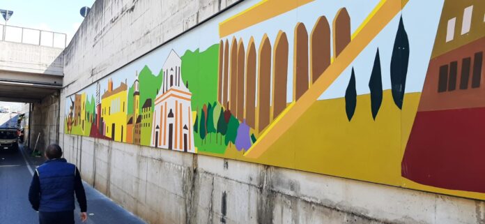 murale l'aria che respiriamo 2