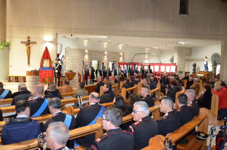Frosinone – I carabinieri celebrano la Virgo Fidelis e ricordano scomparsi e orfani