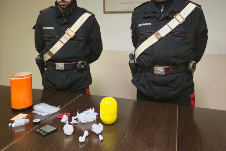 Colleferro – Trovato con la droga, arrestato 42enne