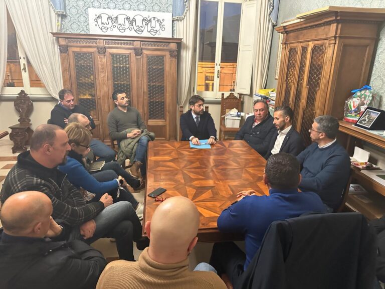 Incontro con le sigle sindacali presenti nello stabilimento Burgo di Sora