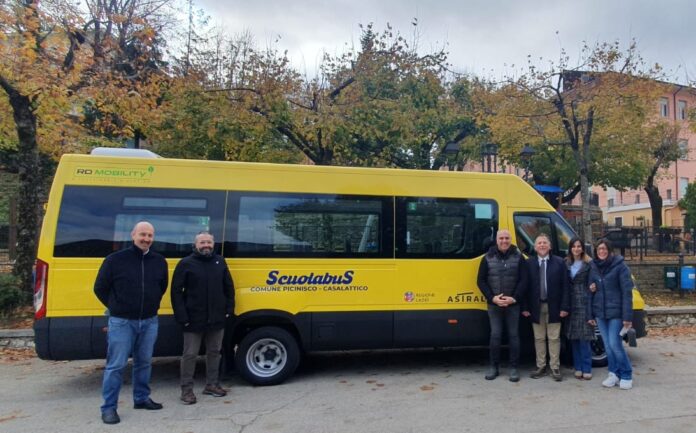 scuolabus elettrico picinisco casalattico valcomino scuolabus elettrico picinisco casalattico valcomino