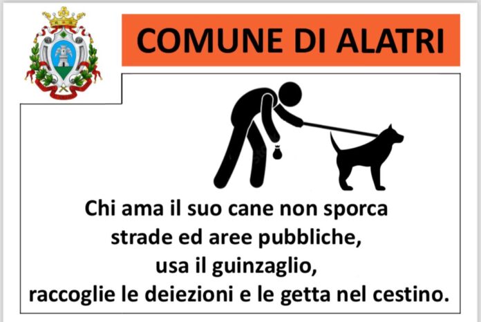alatri sindaco cani deiezioni alatri sindaco cani deiezioni