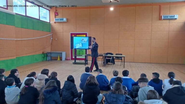 Guarcino e Trivigliano – I carabinieri incontrano gli studenti delle elementari e delle medie