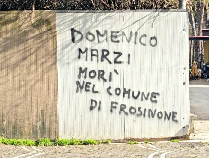 murales scritte domenico marzi frosinone